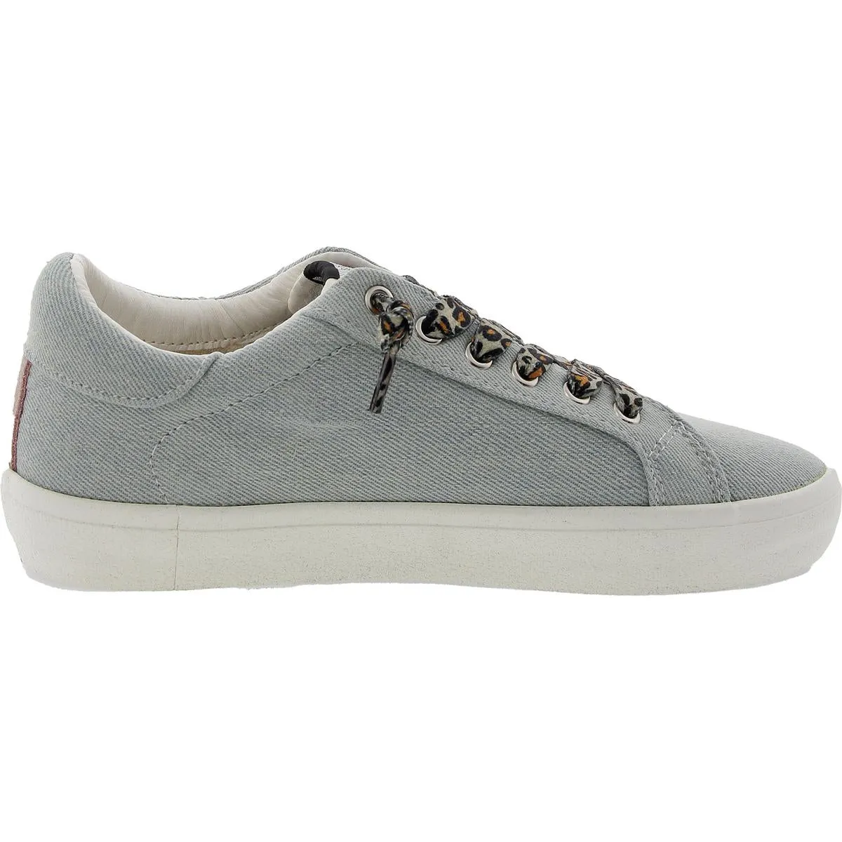 Womens Distressed Leather Casual And Fashion Sneakers