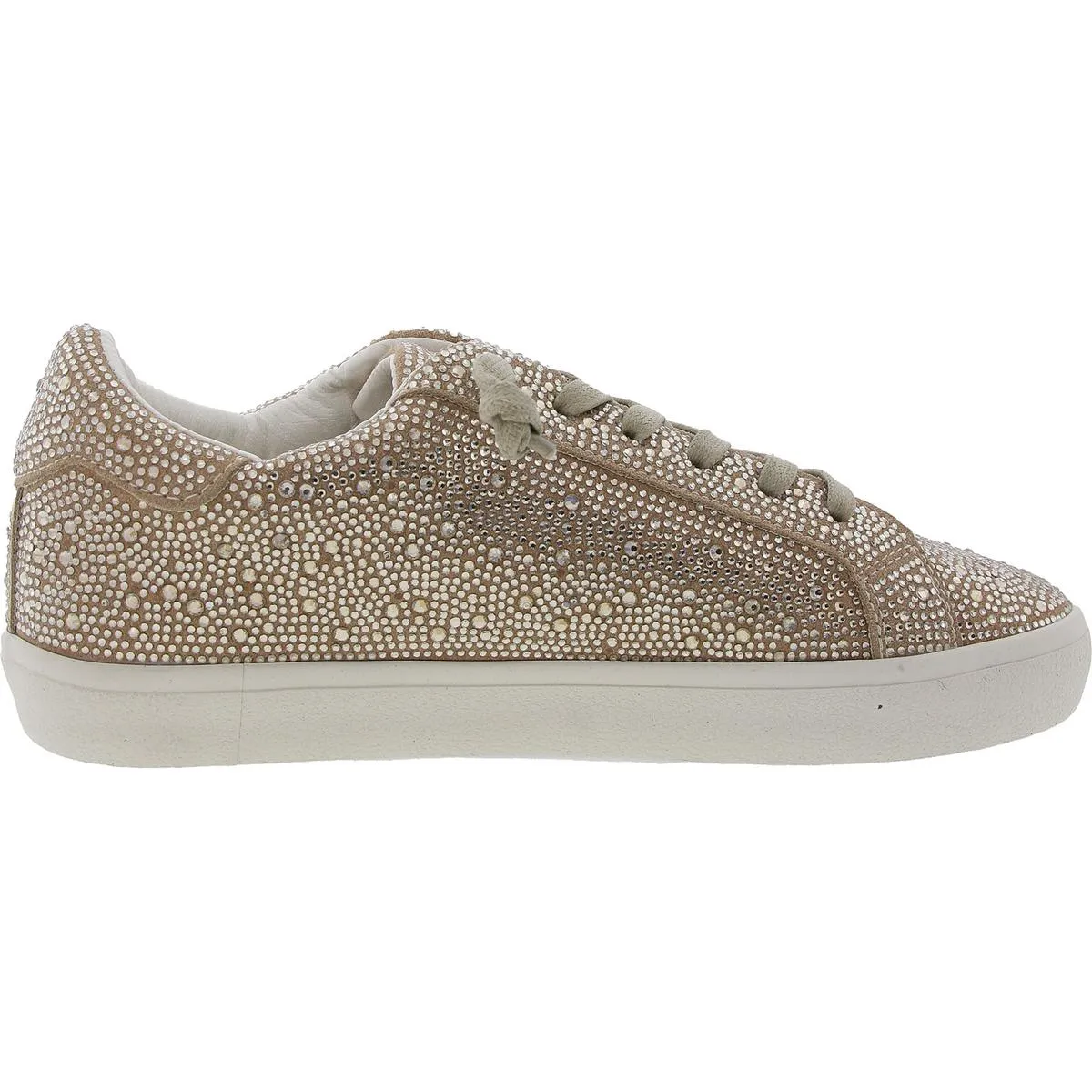 Womens Distressed Leather Casual And Fashion Sneakers