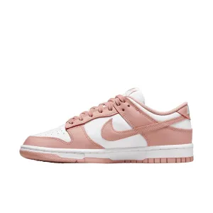 Women's Dunk Low Whisper Sneaker In White,pink