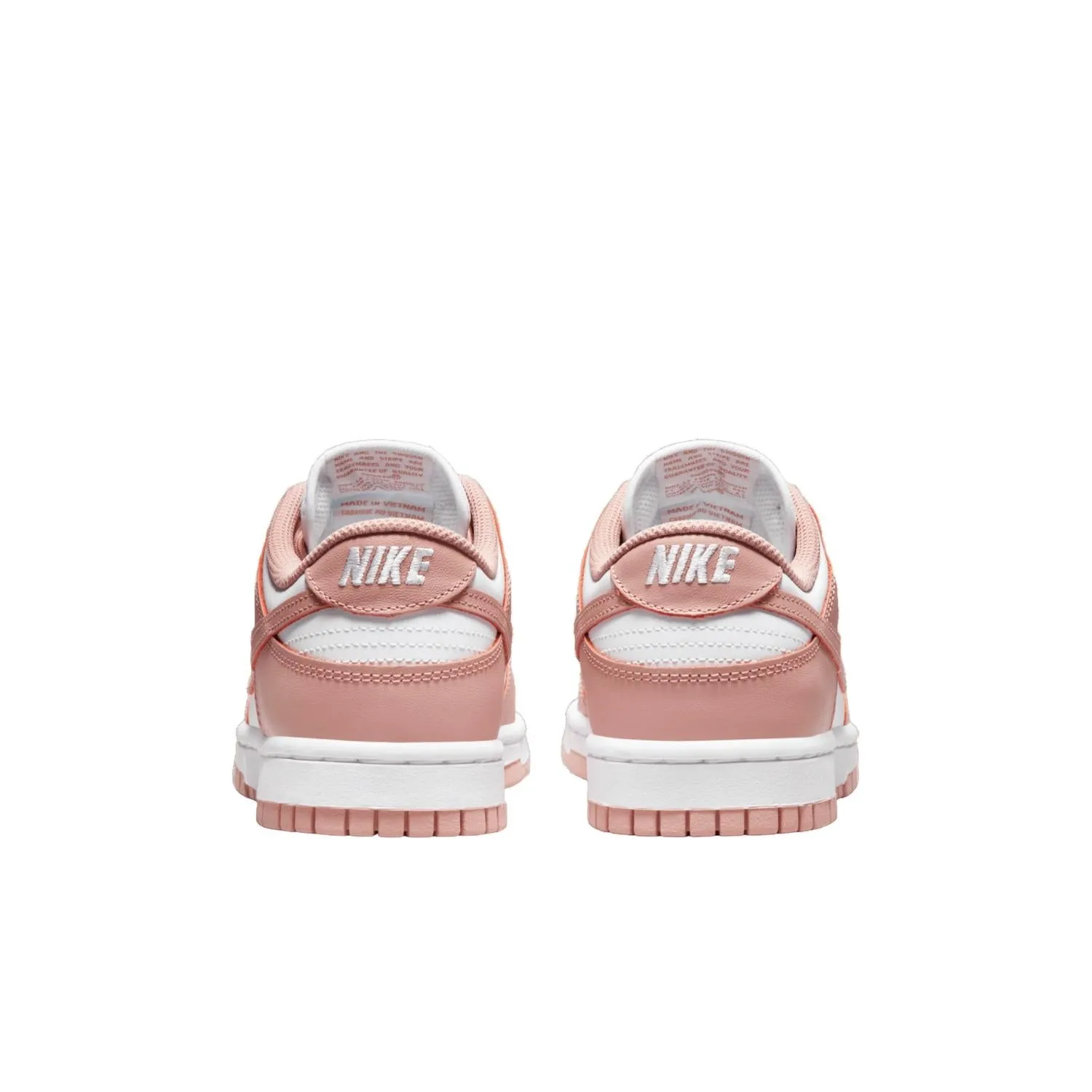 Women's Dunk Low Whisper Sneaker In White,pink