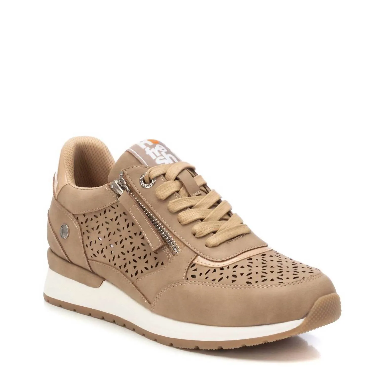 Women's Fashion Comfort Sneakers In Beige