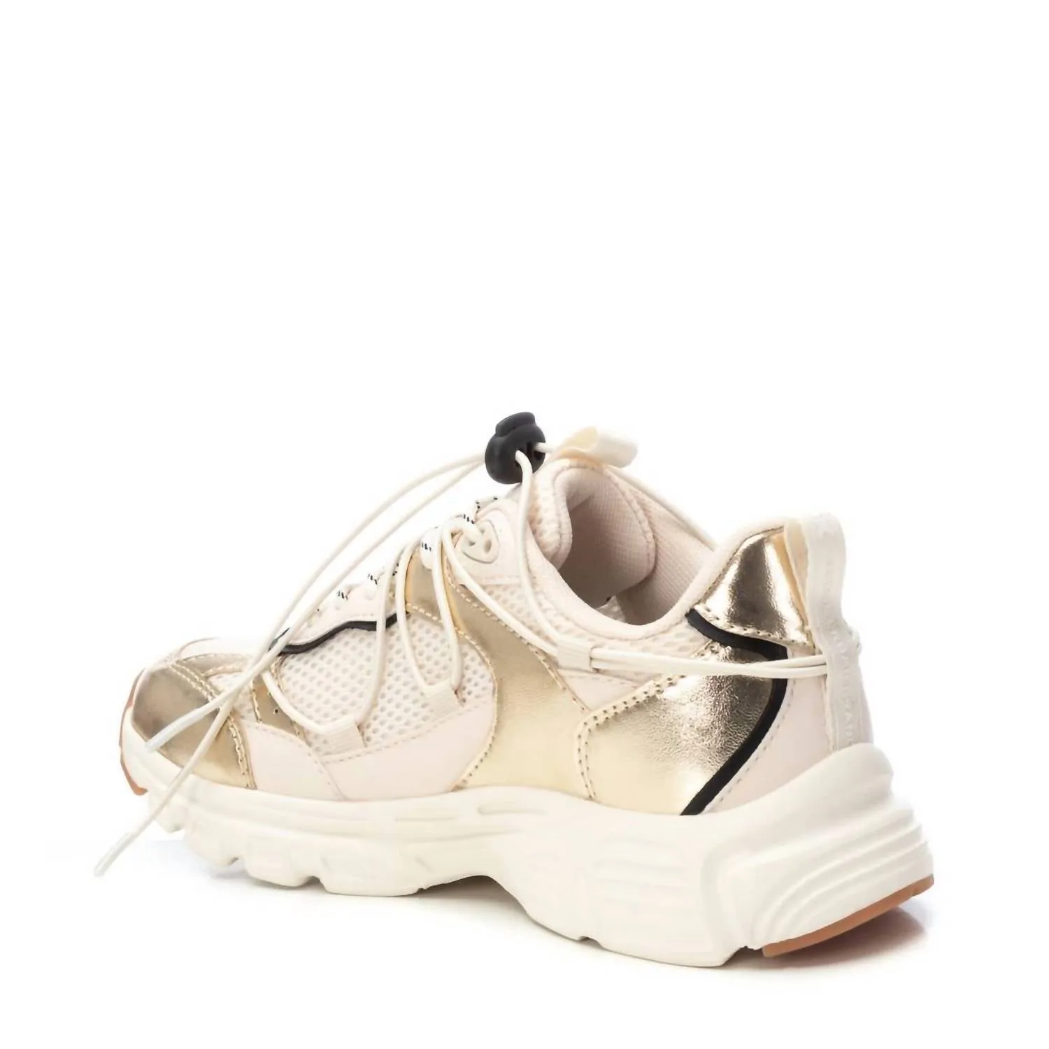 Women's Fashion Sneakers In Gold