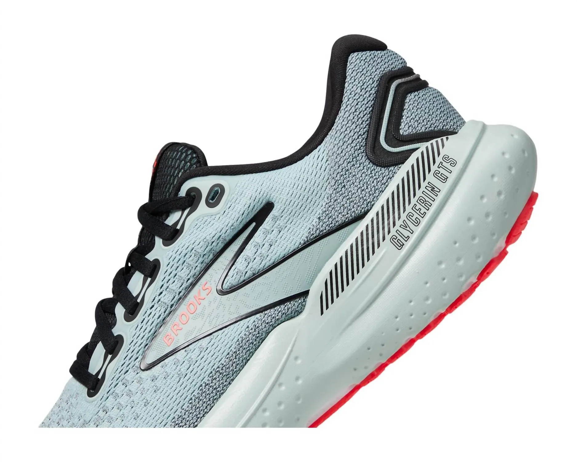 Women's Glycerin Gts 21 Running Sneakers In Cloud/black/pink