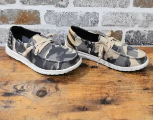 Women's Gypsy Jazz Fashion Sneakers In Camo Cadence