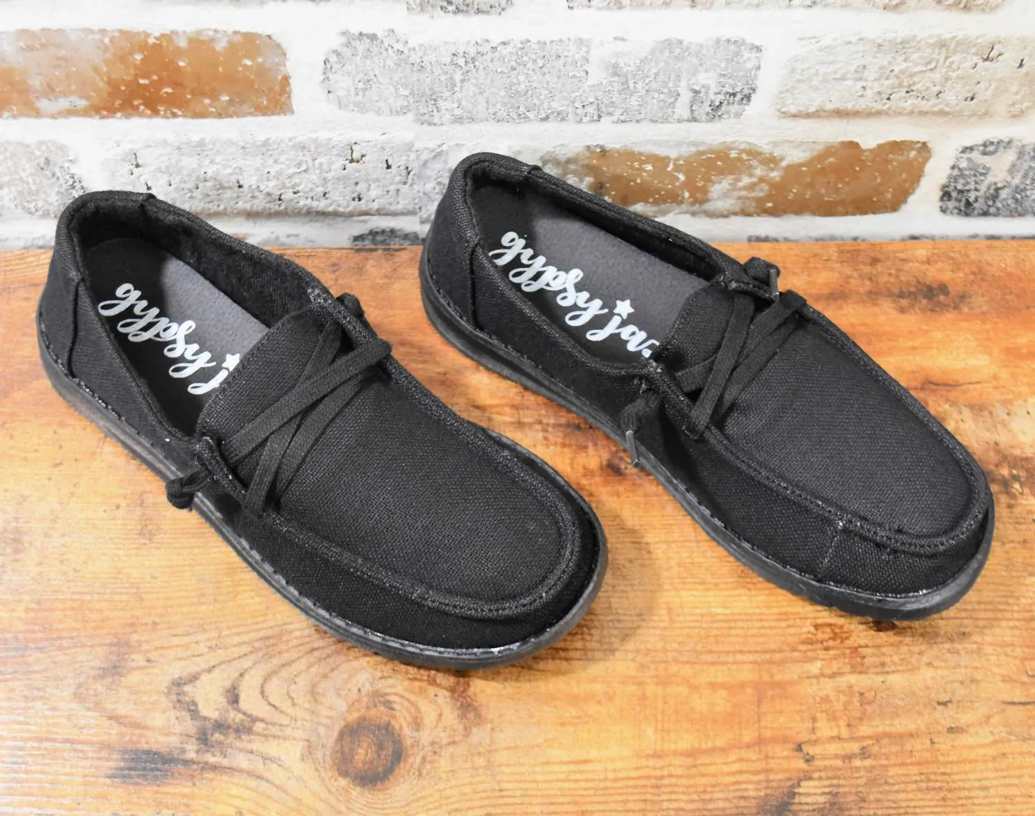 Women's Gypsy Jazz Match Me Fashion Sneakers In Black