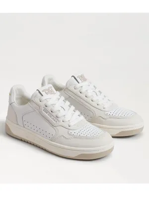 Women's Harper Leather Sneaker In White Sugar Leather