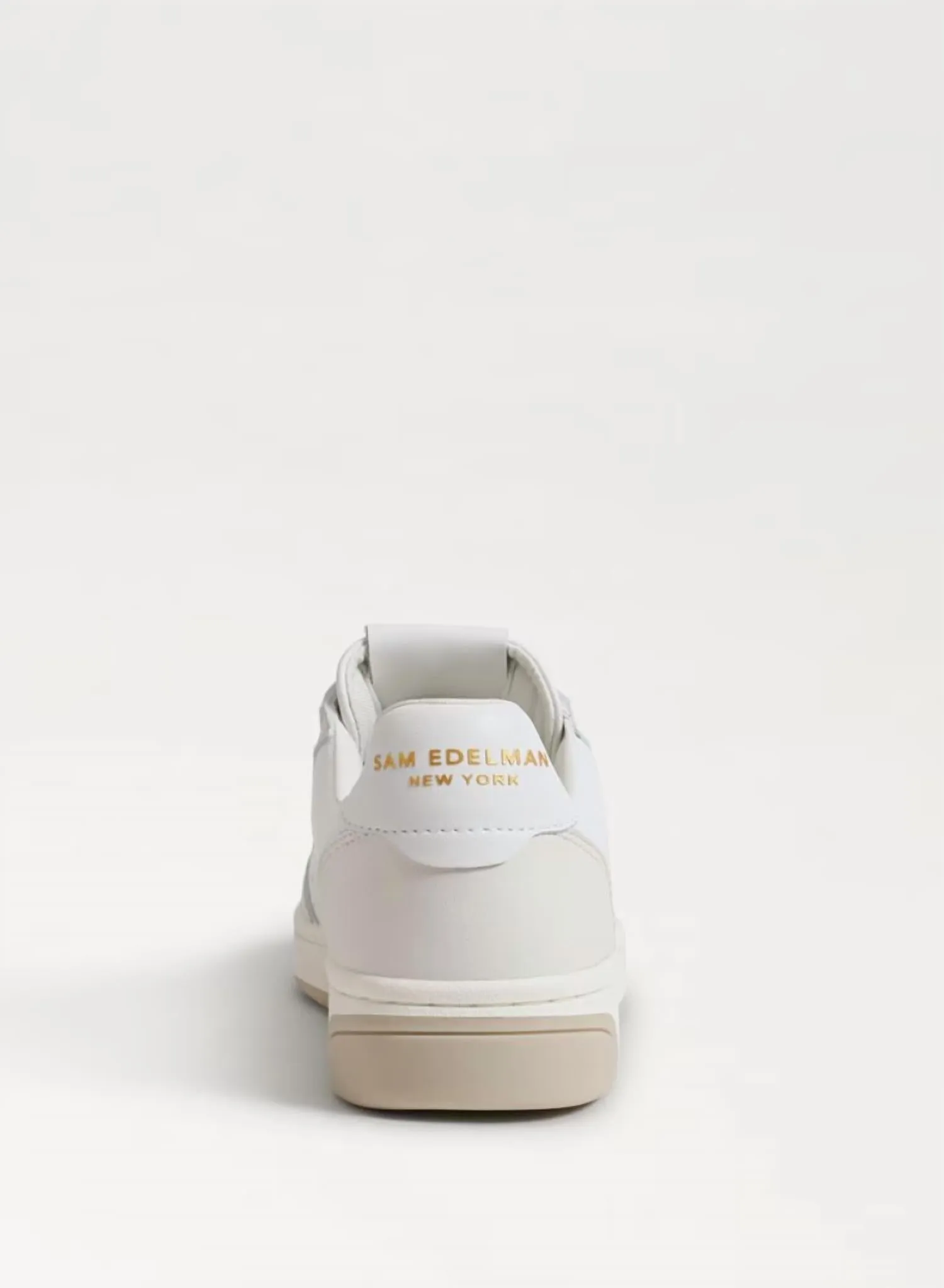 Women's Harper Leather Sneaker In White Sugar Leather
