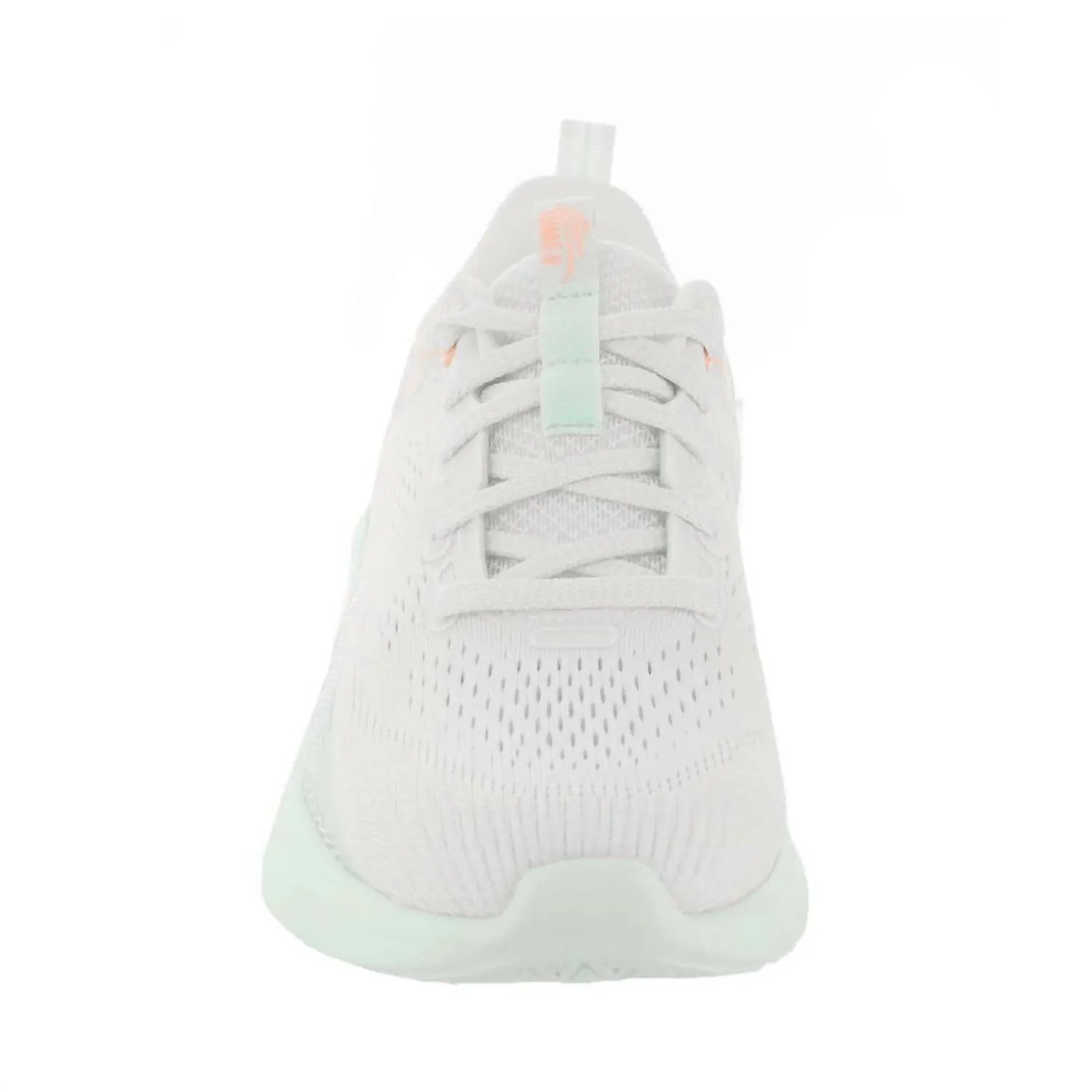 WomenS Helio Trainer Sneakers In White/foam Green