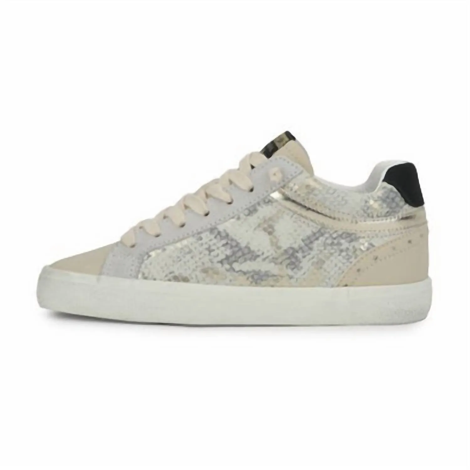 Women's High Top Sneaker In Snake Multi