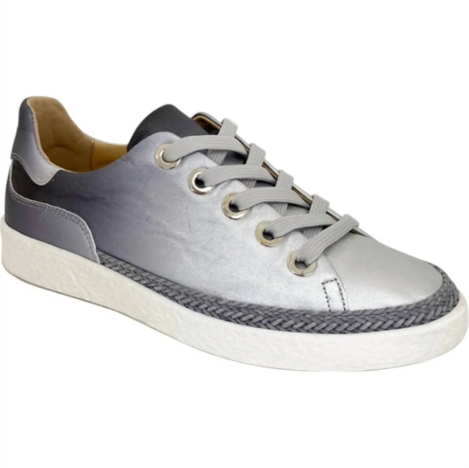 Women's Imala Sneakers In Silver/black