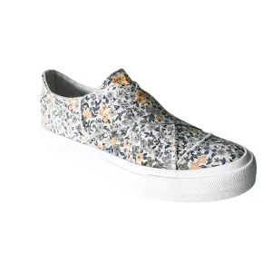 Women's Ivory Sneakers In Yellow/lavender