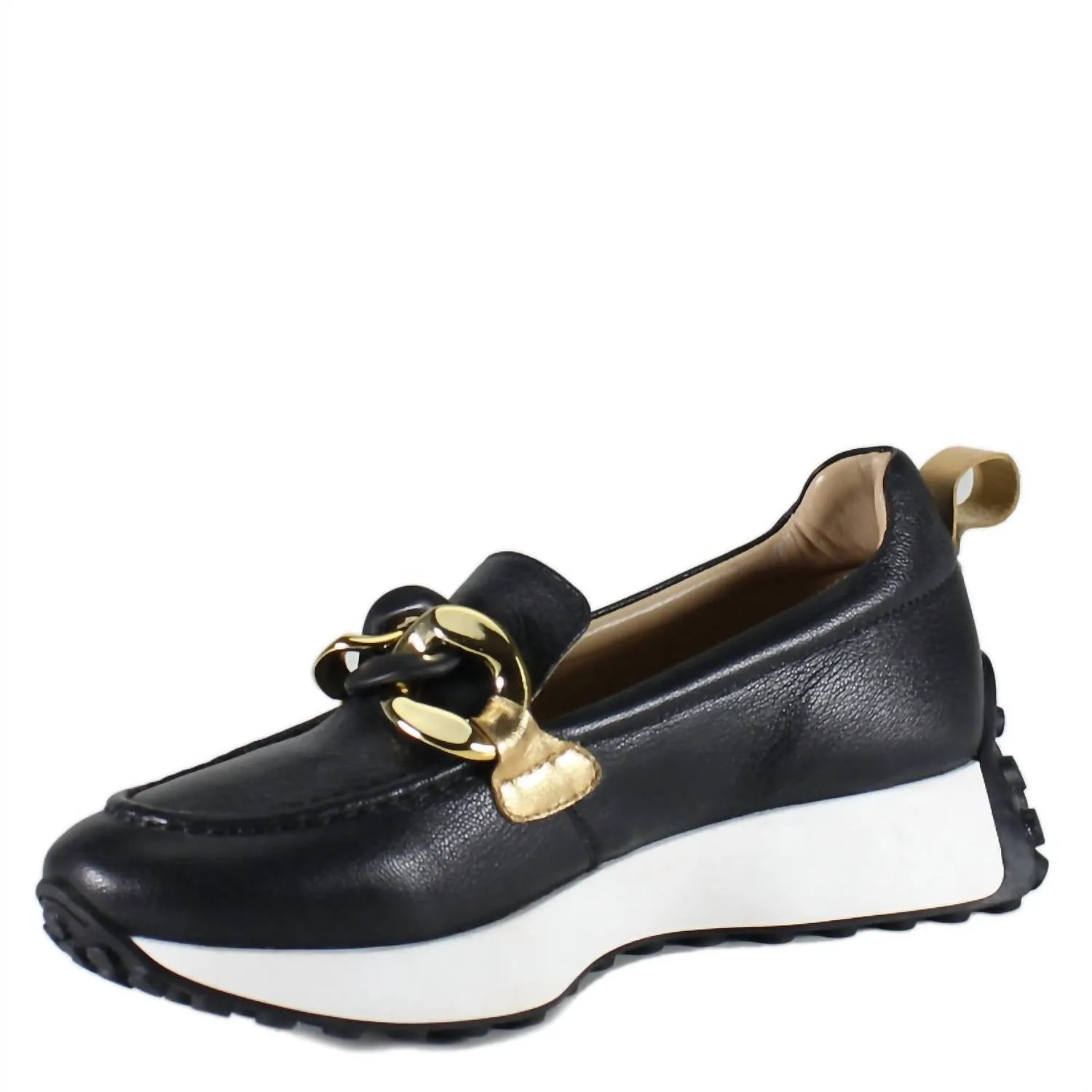 Women's Kind Words Loafer Sneaker In Black/gold