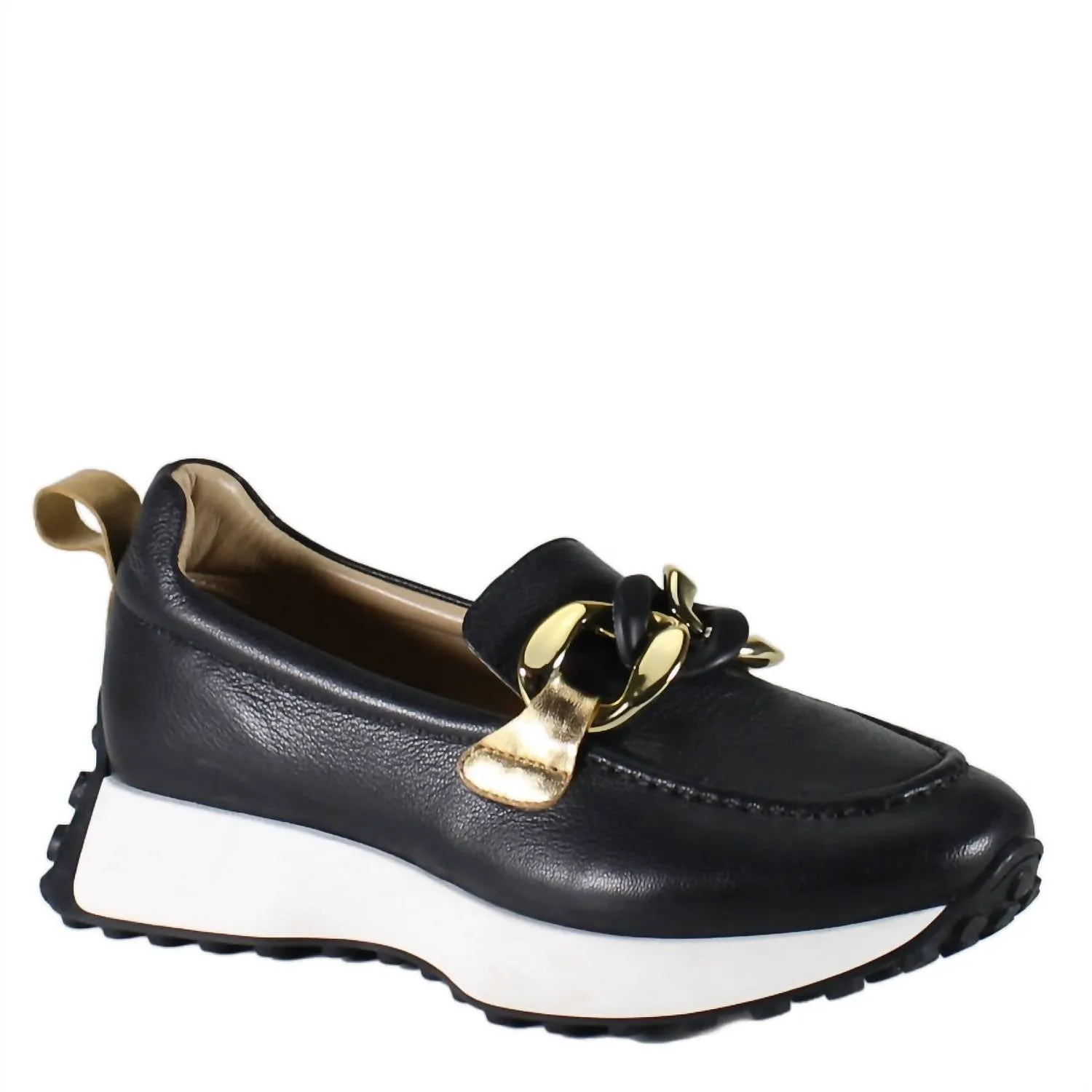 Women's Kind Words Loafer Sneaker In Black/gold