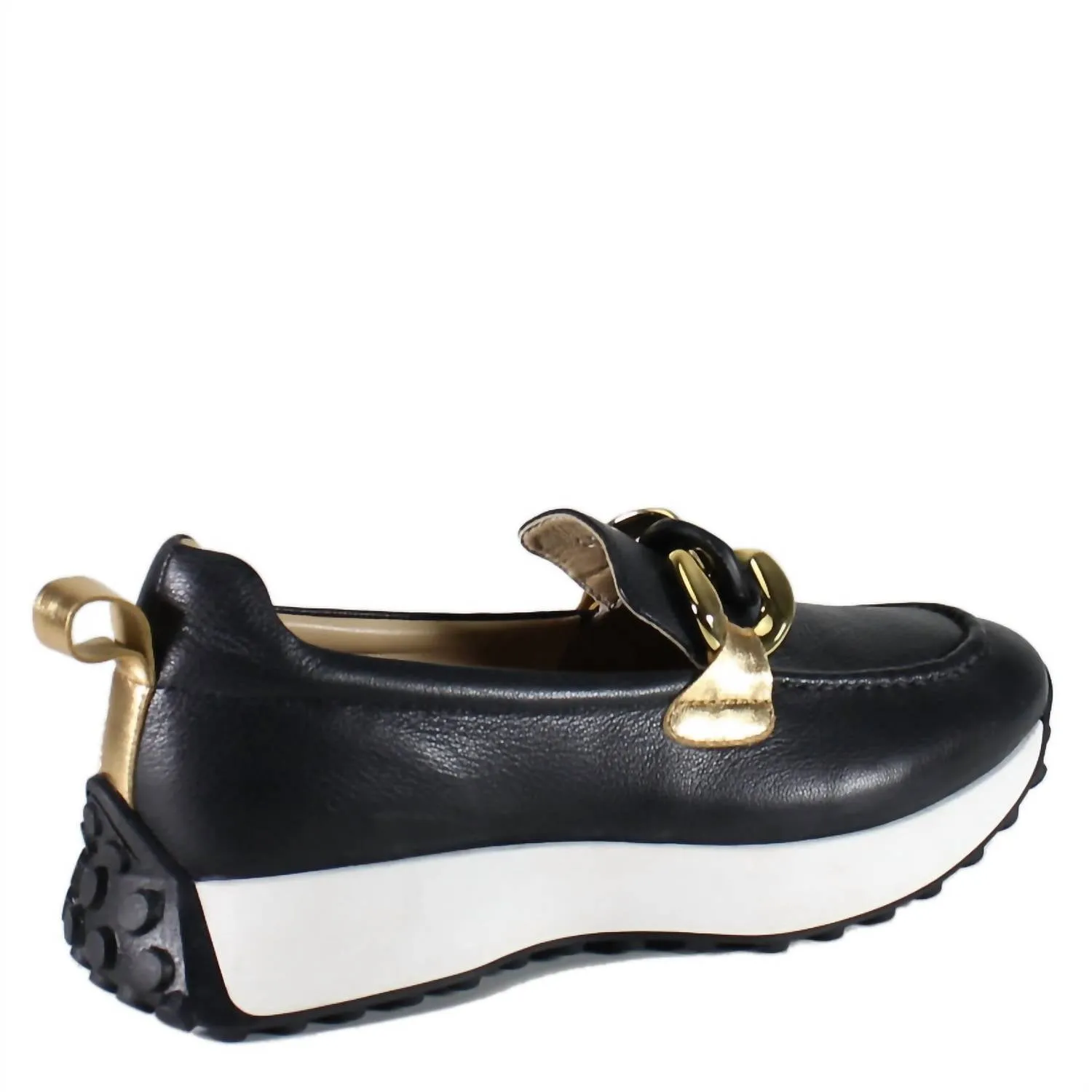 Women's Kind Words Loafer Sneaker In Black/gold