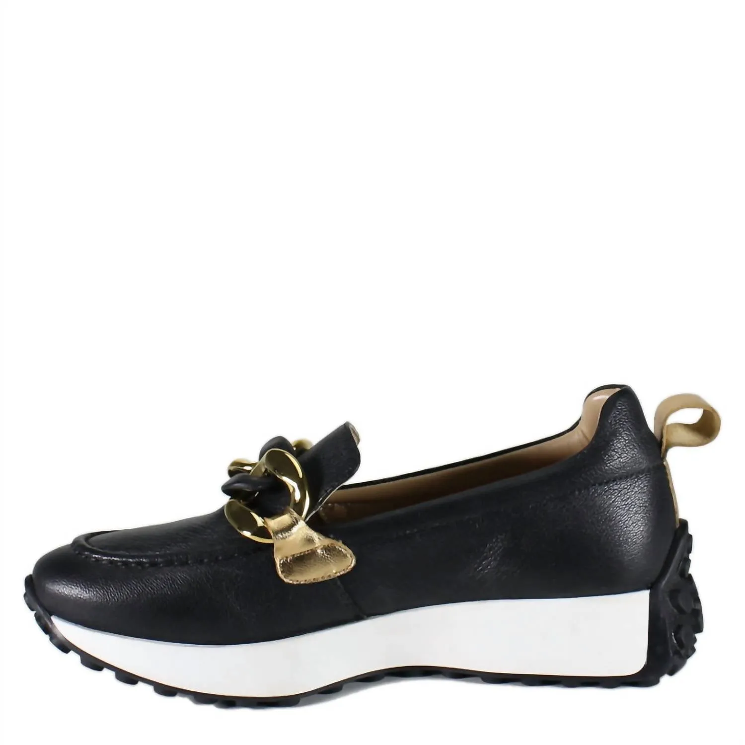 Women's Kind Words Loafer Sneaker In Black/gold