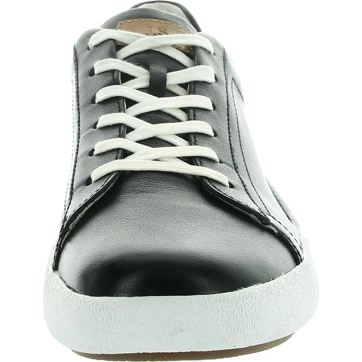 Womens Lace-Up Leather Casual And Fashion Sneakers