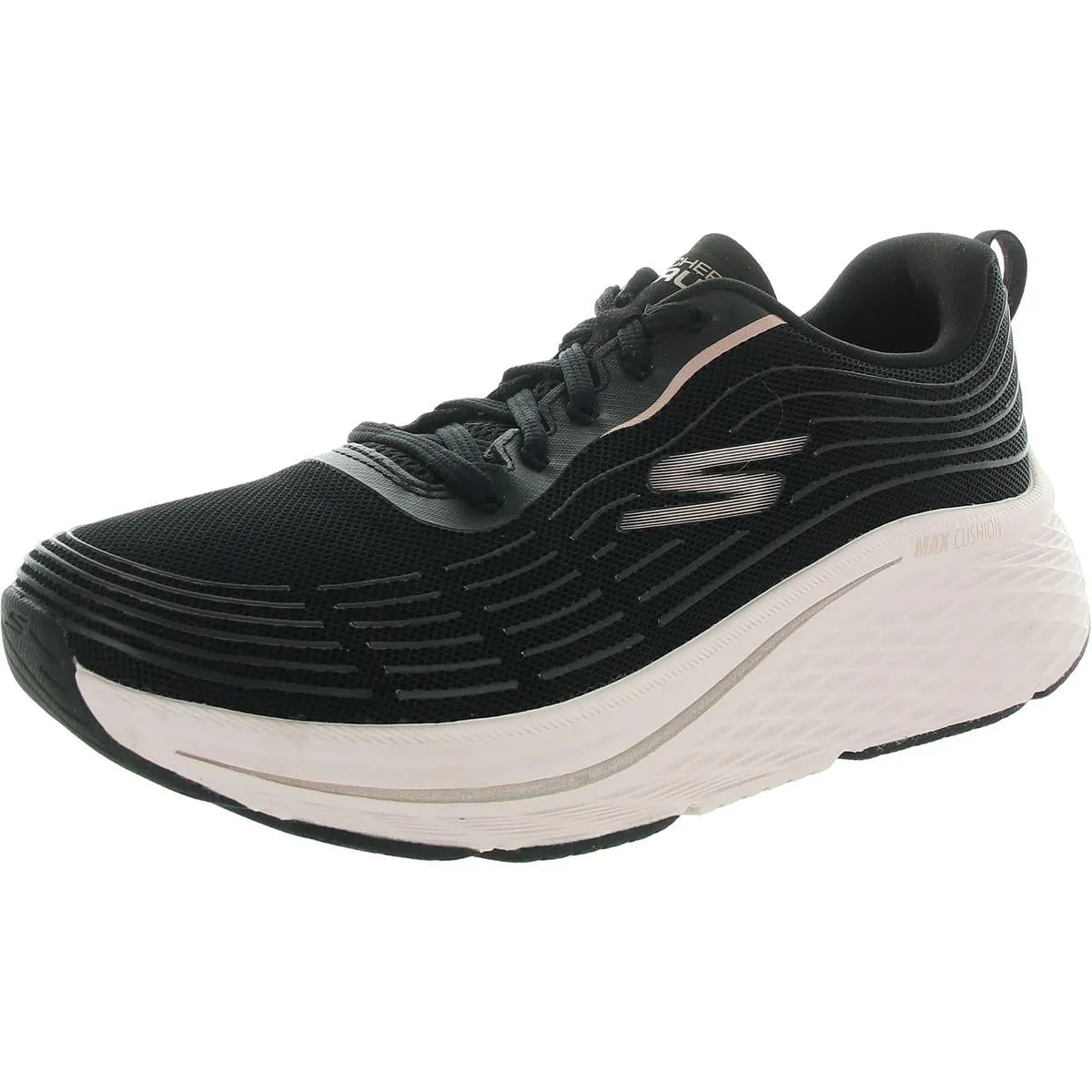 Womens Lace-Up Man Made Casual And Fashion Sneakers
