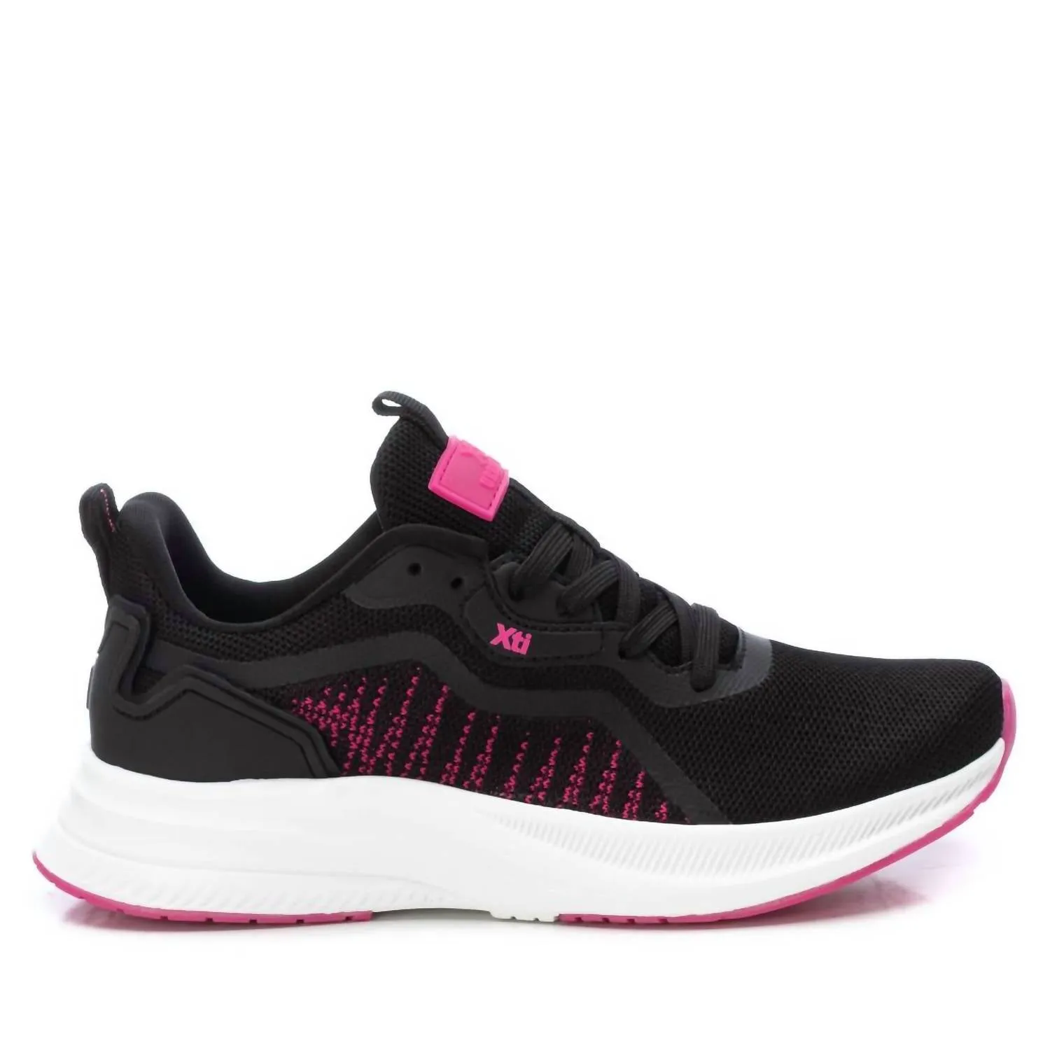 Women's Lace-Up Sneakers In Black