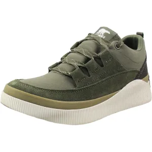 Womens Lace-Up Suede Casual And Fashion Sneakers