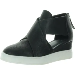 Womens Laceless Faux Leather Casual And Fashion Sneakers