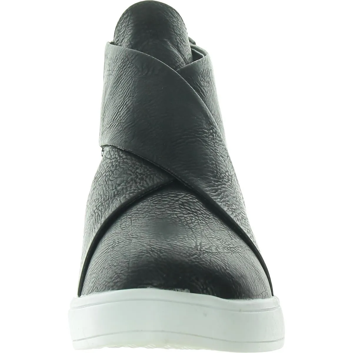 Womens Laceless Faux Leather Casual And Fashion Sneakers