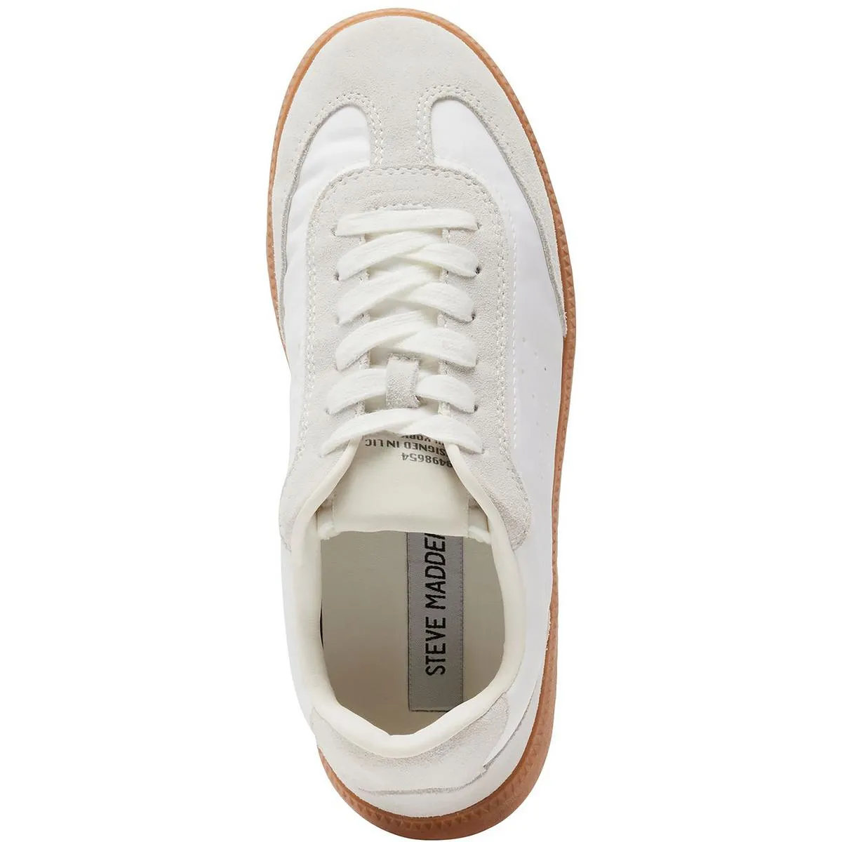 Womens Leather Lace Up Casual And Fashion Sneakers