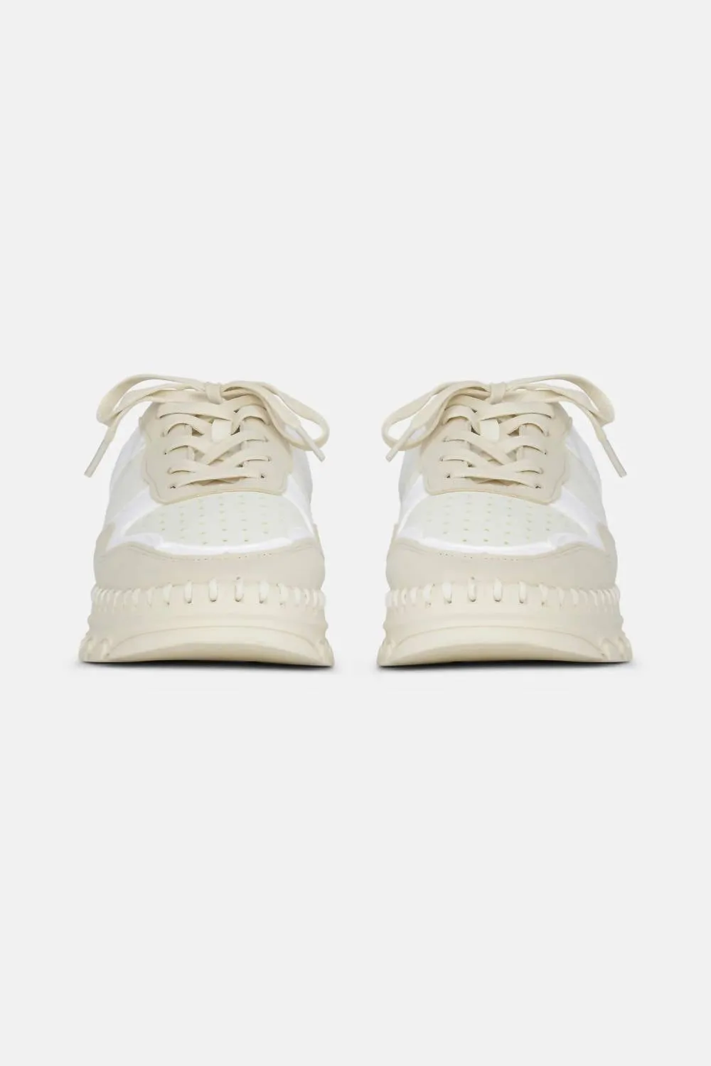 Women's Lily Lace Up Sneaker In White
