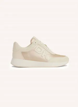 Women's Oaks Logo Lace Up Sneaker In Bone