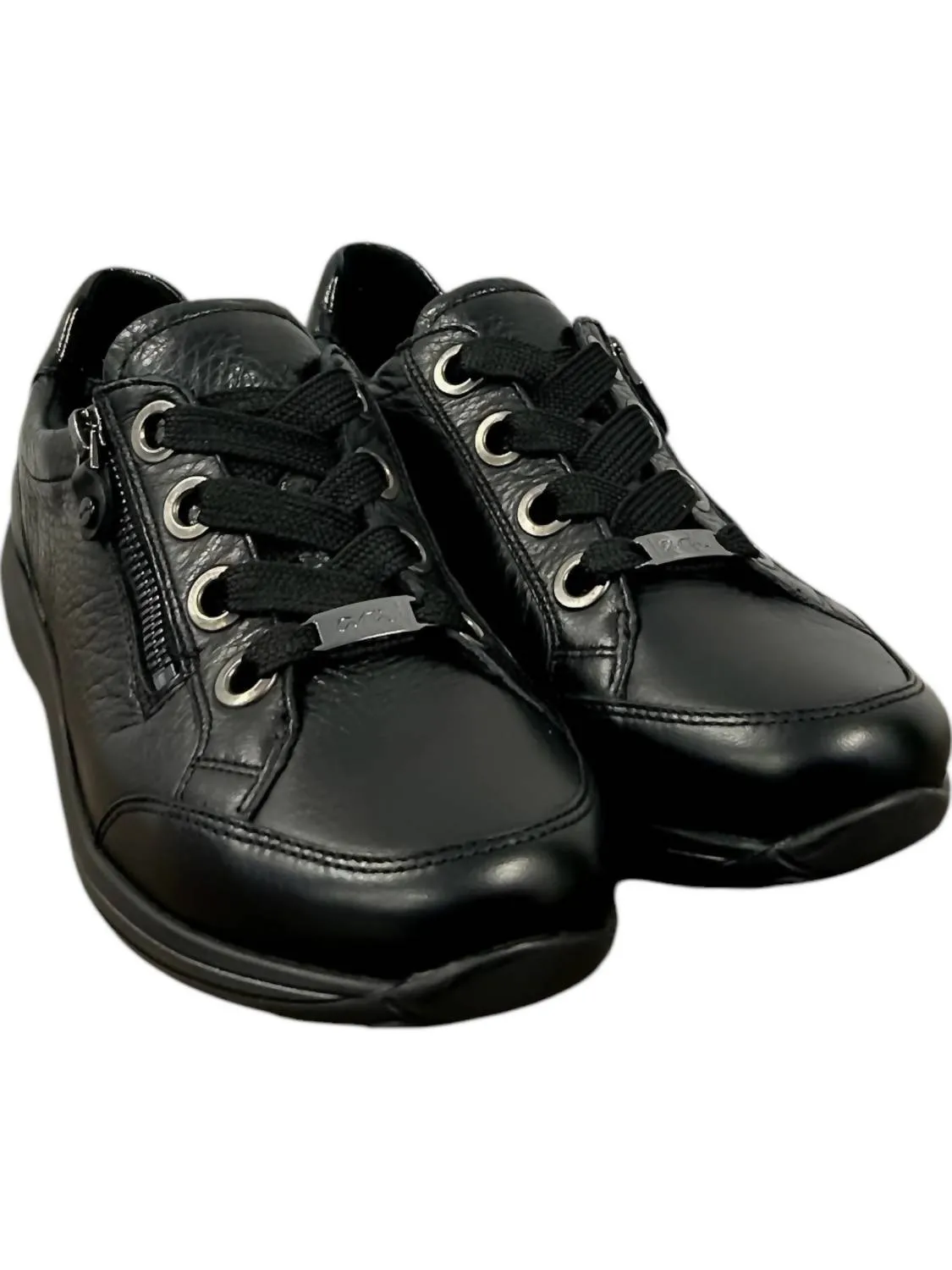 Women's Ollie & Anthracite Sneaker In Black