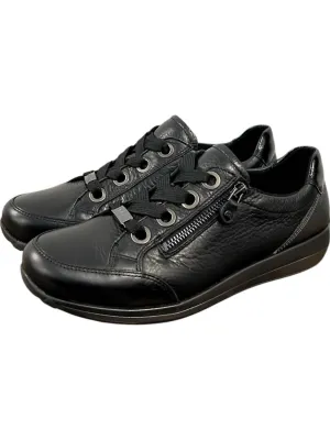 Women's Ollie & Anthracite Sneaker In Black