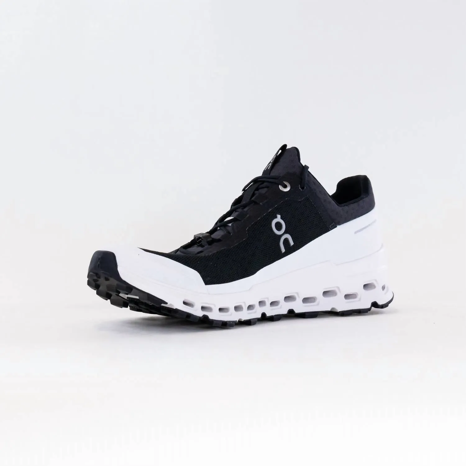 Women's On Cloudultra Running Sneakers In Black/white