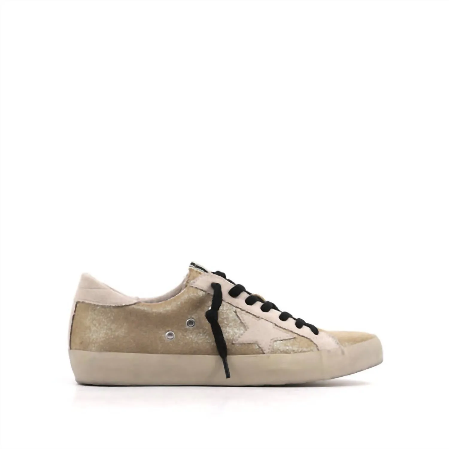 Women's Paloma Low Star Sneaker In Gold