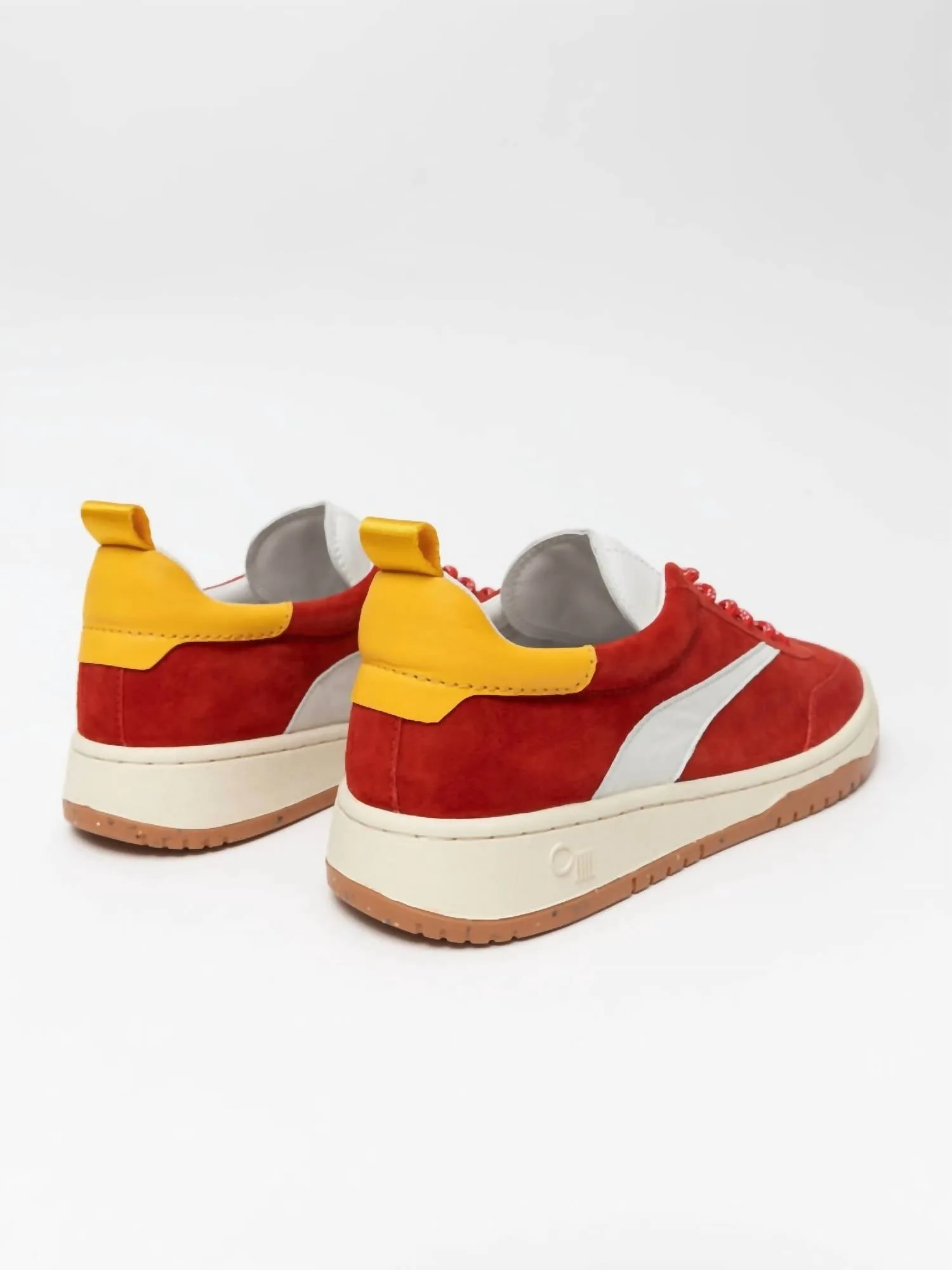 Women's Panama Sneaker In Retro Red