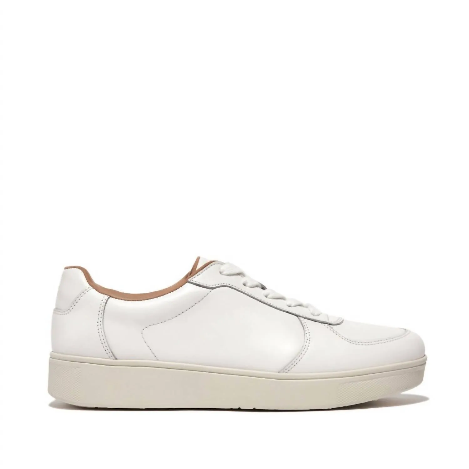 Women's Rally Leather Panel Sneaker In Urban White
