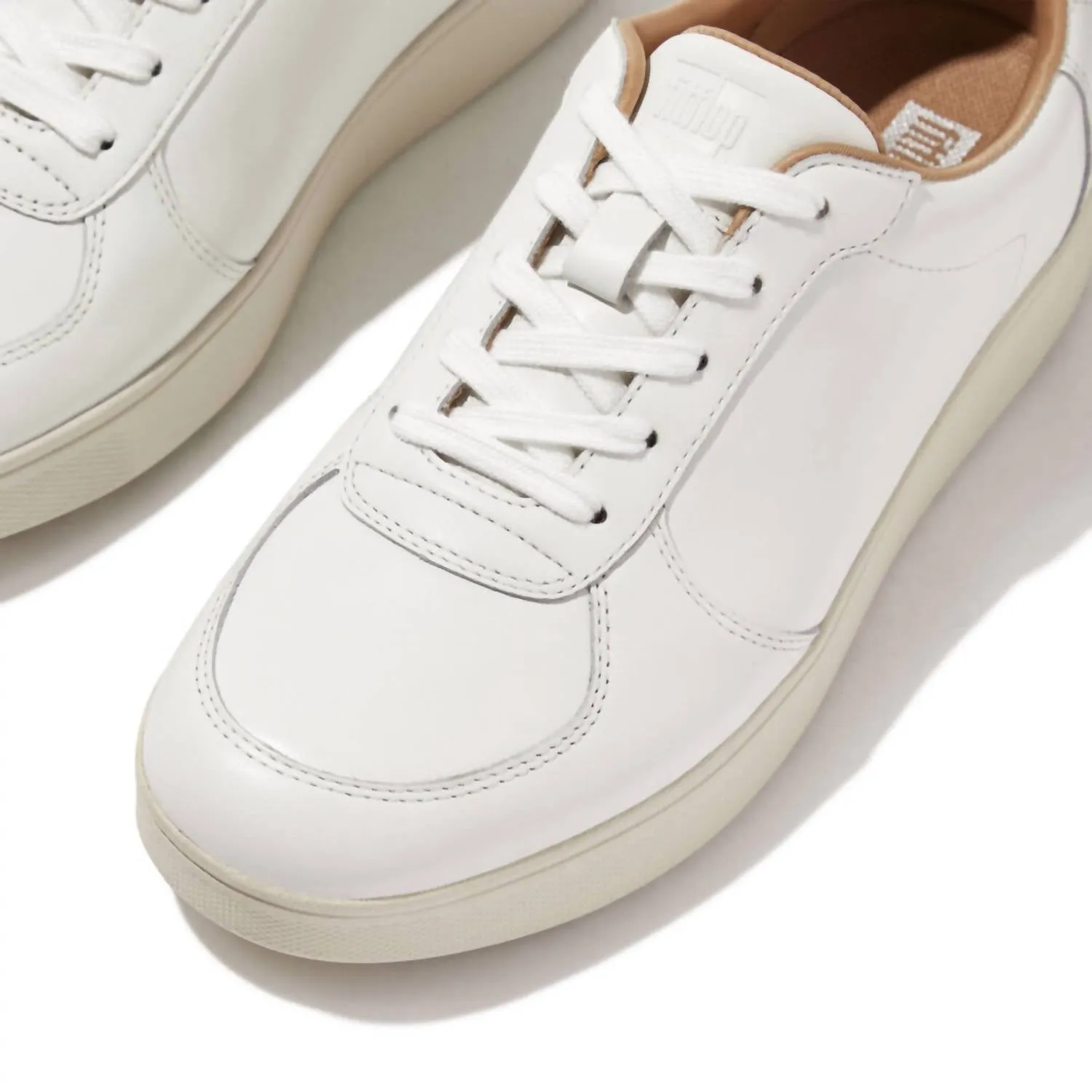 Women's Rally Leather Panel Sneaker In Urban White