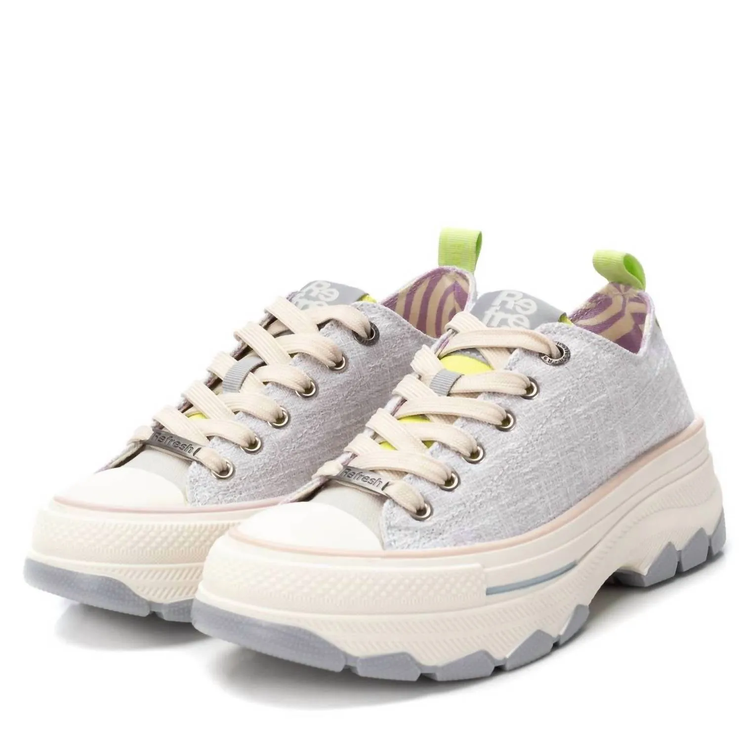 Women's Refresh Fabric Sneaker In Ice