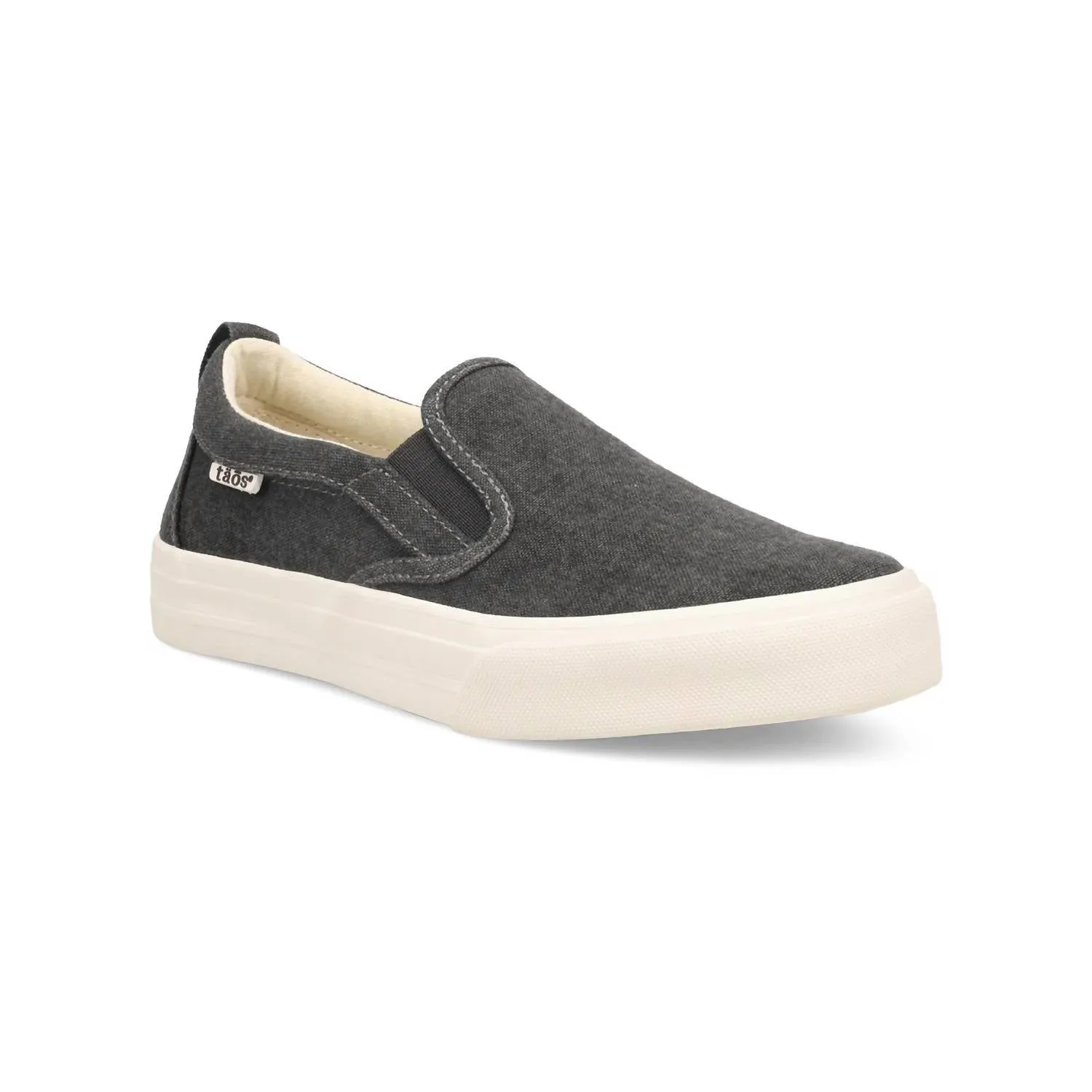 Women's Rubber Soul Canvas Sneakers In Charcoal Washed Canvas