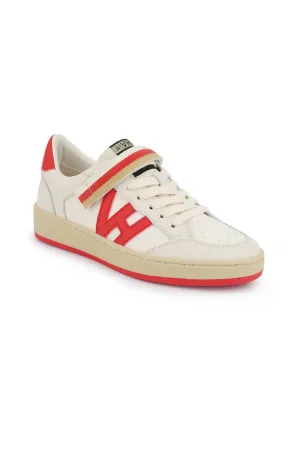 Women's Running For Life Tennis Shoe In Beige/ Orange