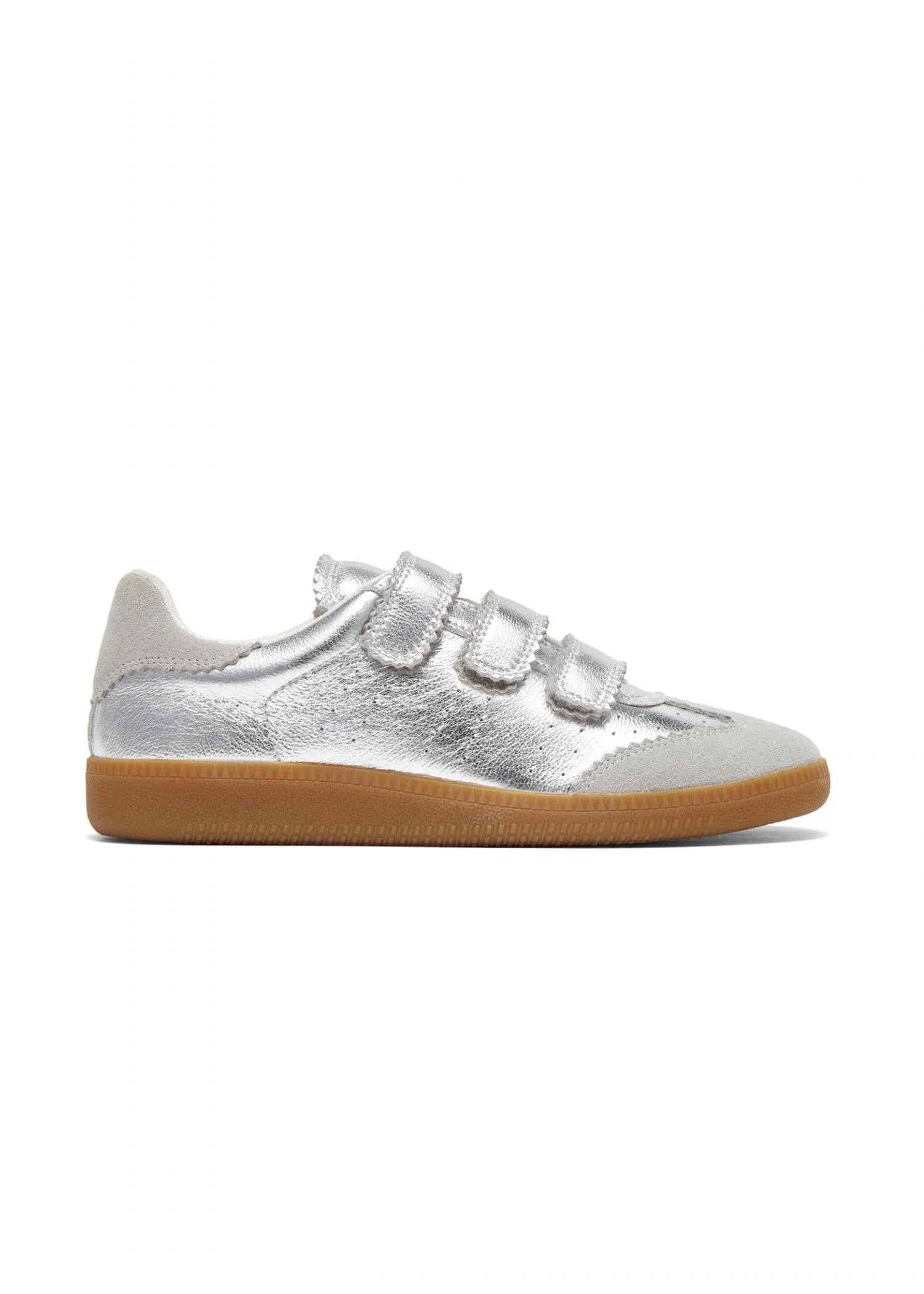Women's Seena Sneaker In Silver Metallic