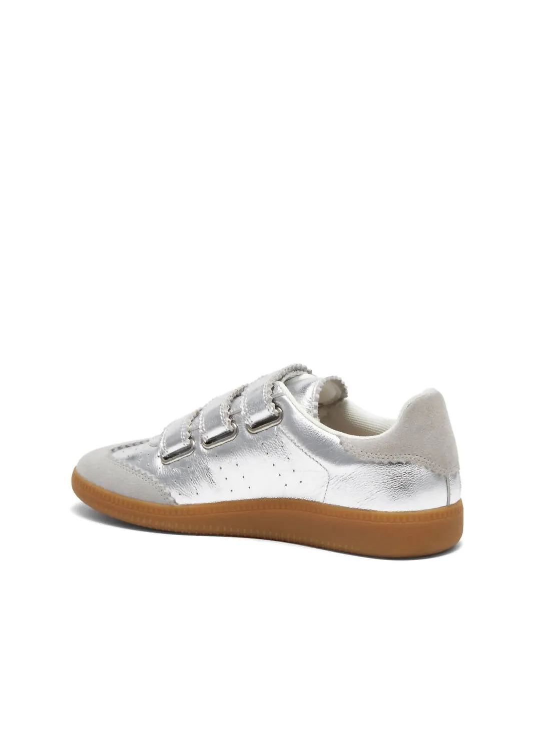 Women's Seena Sneaker In Silver Metallic