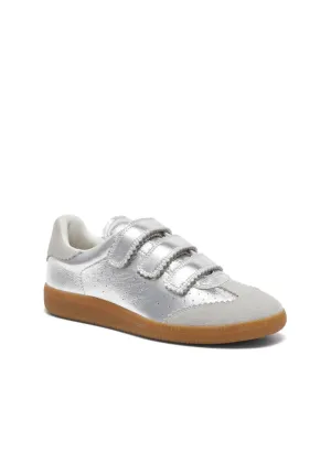 Women's Seena Sneaker In Silver Metallic