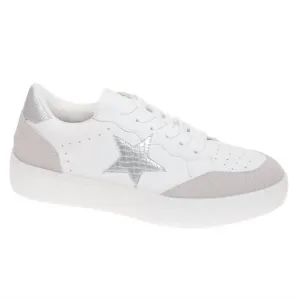 Women's Shauna Star Combo Sneakers In Silver