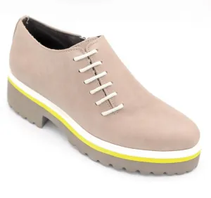 Women's Side Cord Shoes In Grey