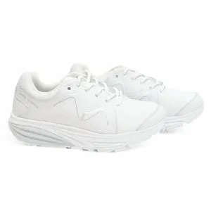 Women's Simba Trainer Walking Sneakers In White/silver