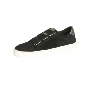 Women's Sneak Easy Sneaker In Sde/calf Met/black/petro