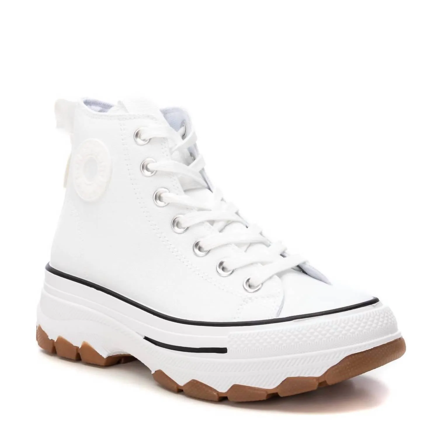 Women's Sneaker Booties In White
