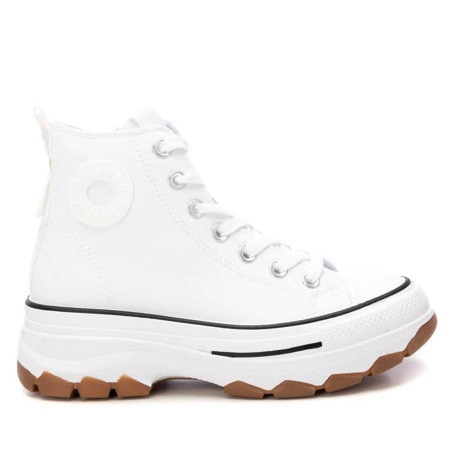 Women's Sneaker Booties In White