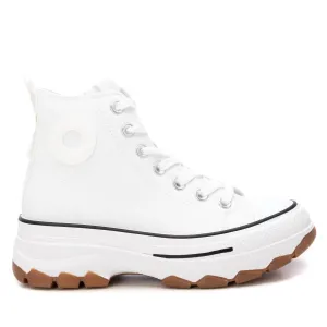 Women's Sneaker Booties In White