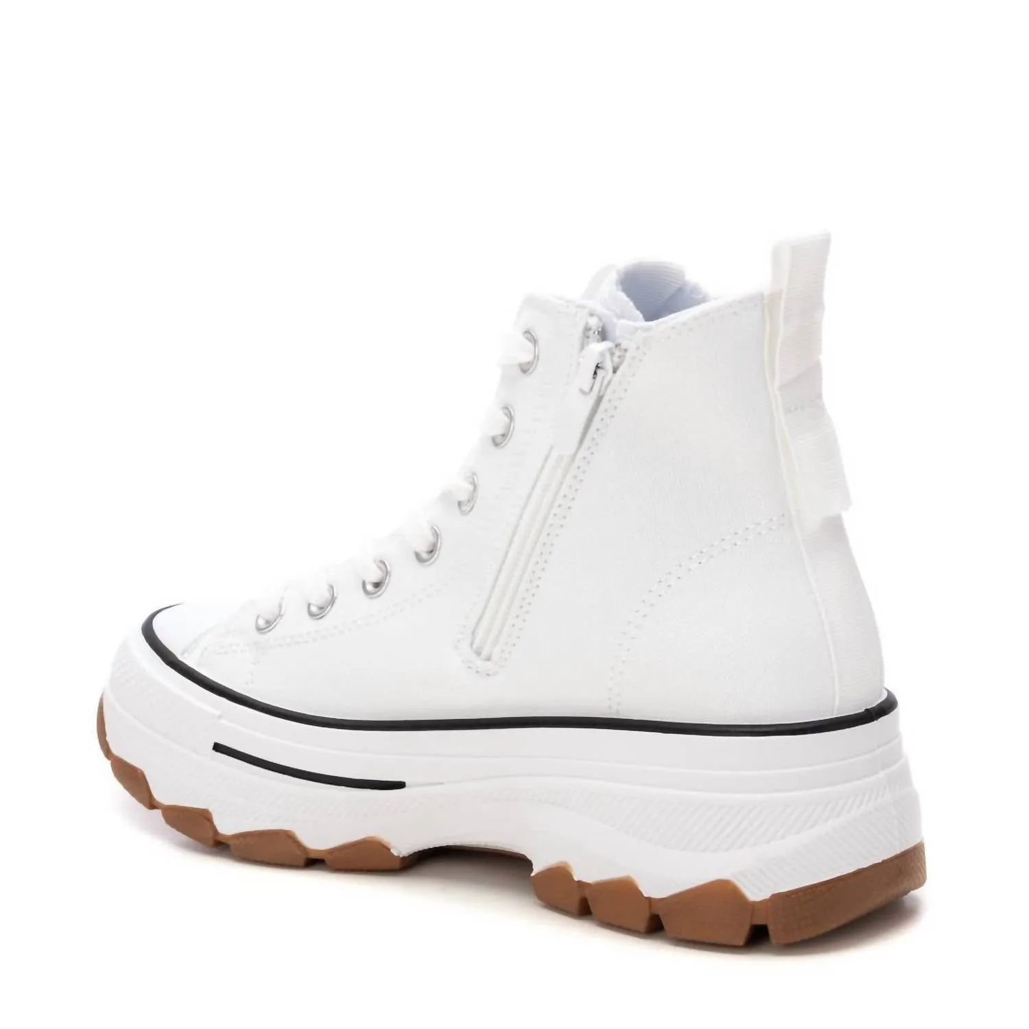 Women's Sneaker Booties In White