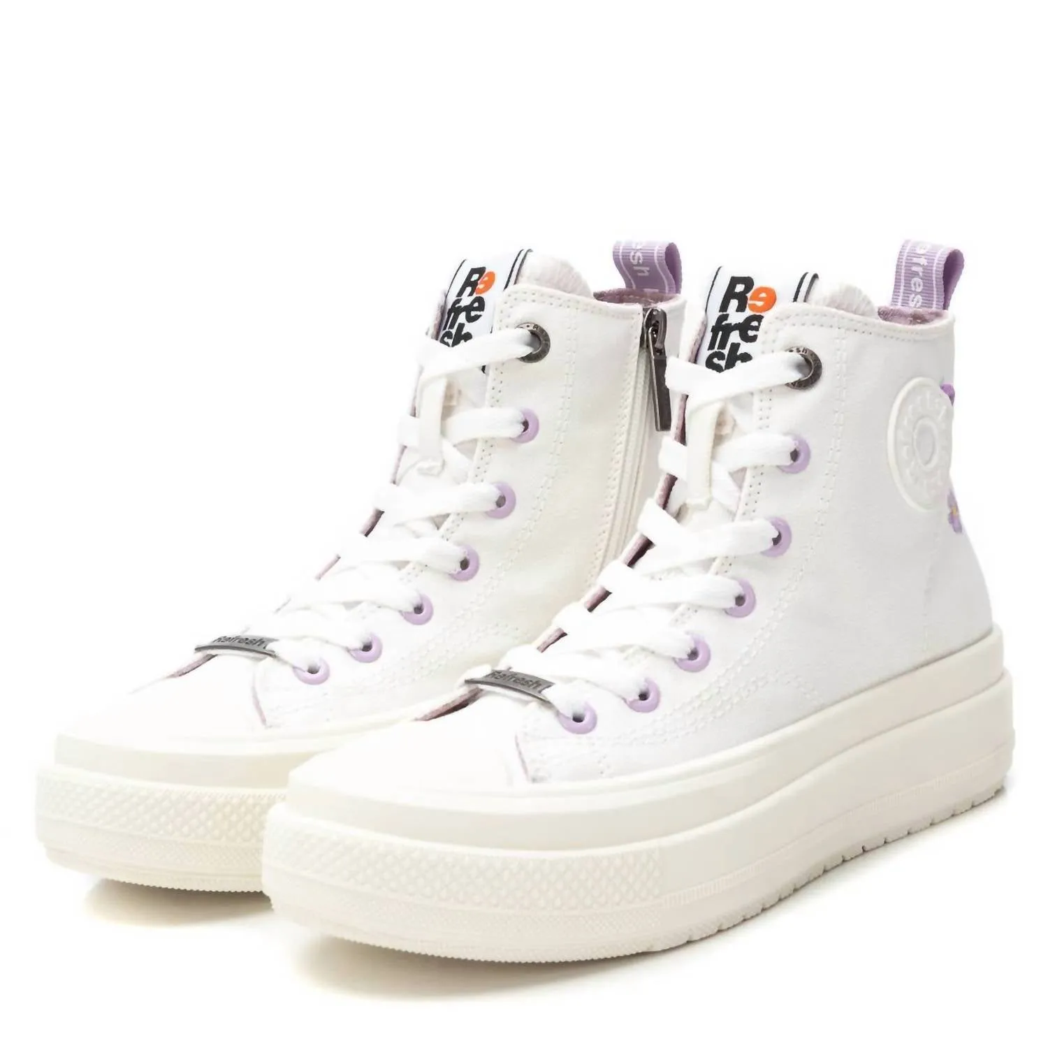 Women's Sneakers Boots In White